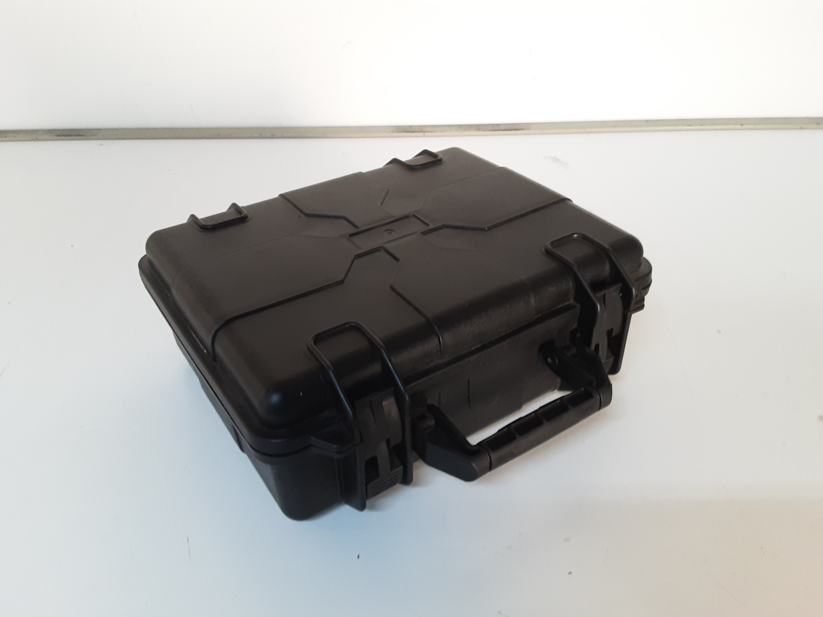 maletin csi policia negro plastico 27.5x24x11x31